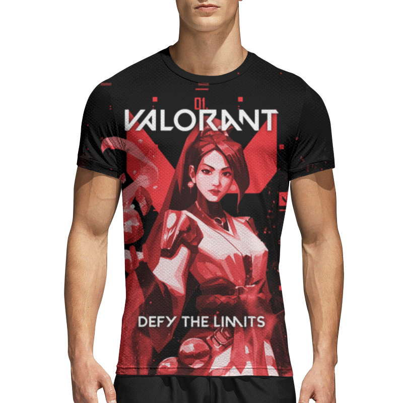 Printio Спортивная футболка 3D Valorant sage
