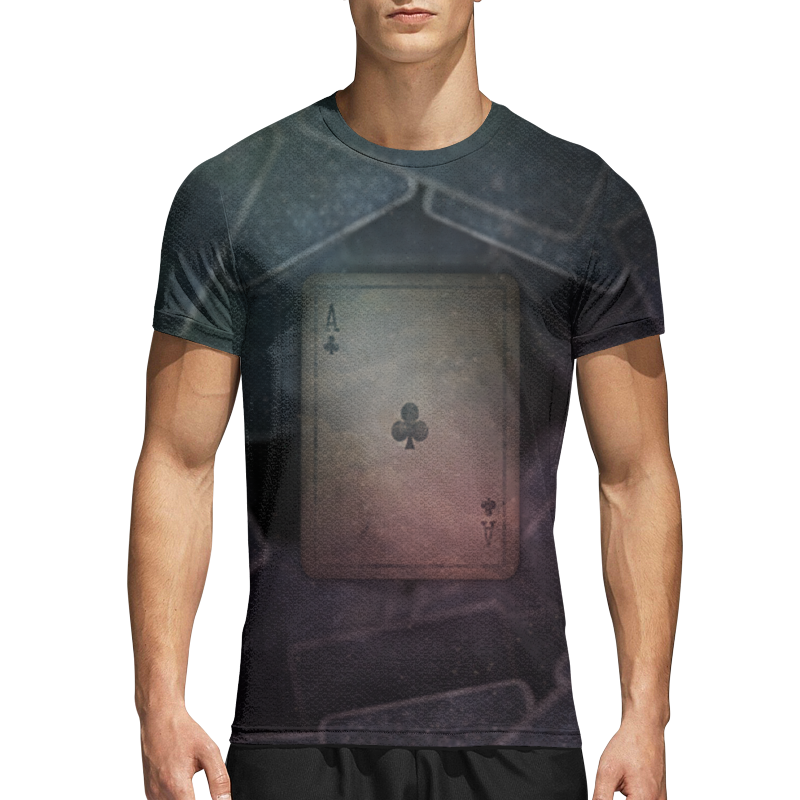 Printio Спортивная футболка 3D Туз крестей