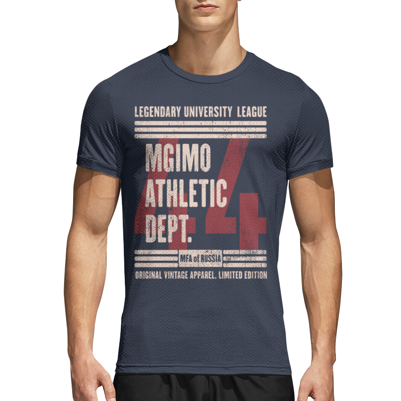 Printio Спортивная футболка 3D Мгимо атлетик