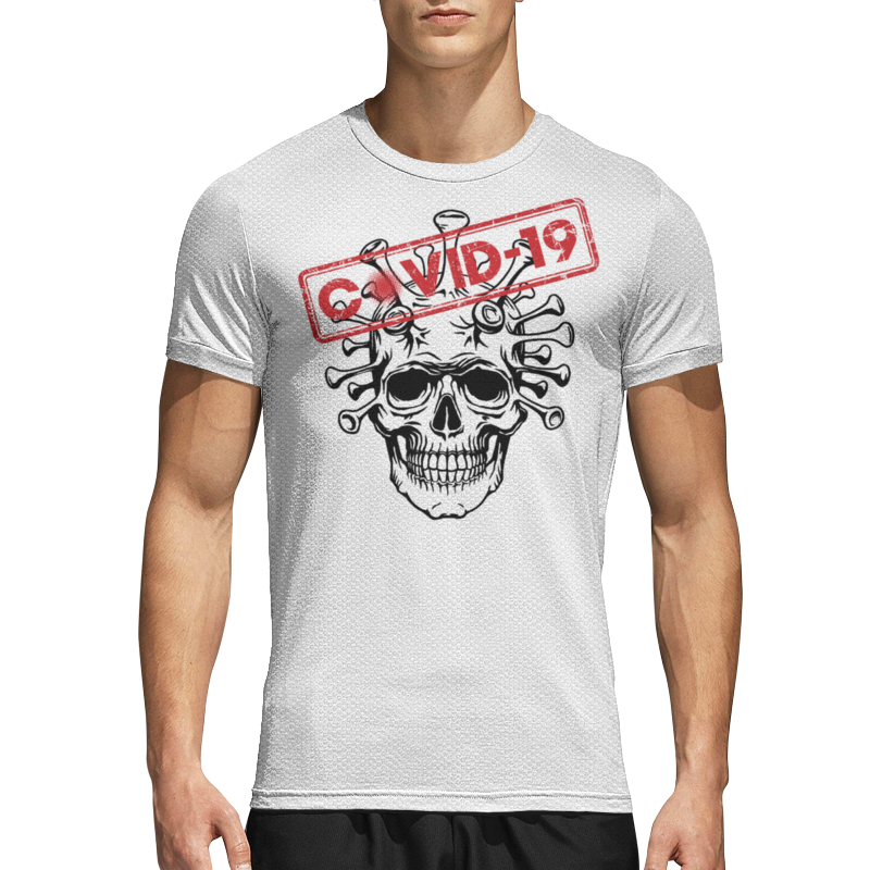 Printio Спортивная футболка 3D Коронавирус printio рюкзак 3d коронавирус