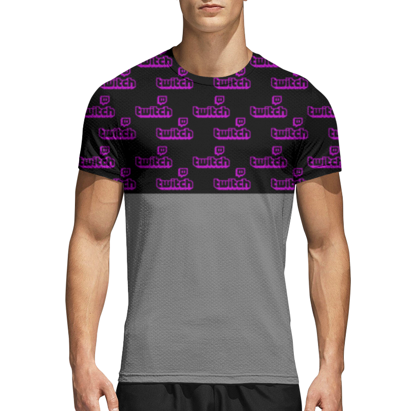 цена Printio Спортивная футболка 3D Twitch
