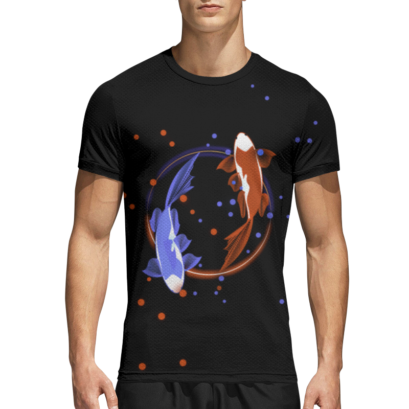 printio спортивная футболка 3d карате Printio Спортивная футболка 3D Баланс