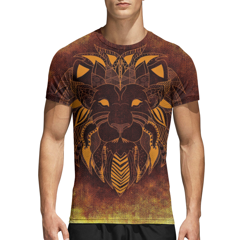 Printio Спортивная футболка 3D Лев тотем printio спортивная футболка 3d облачный лев