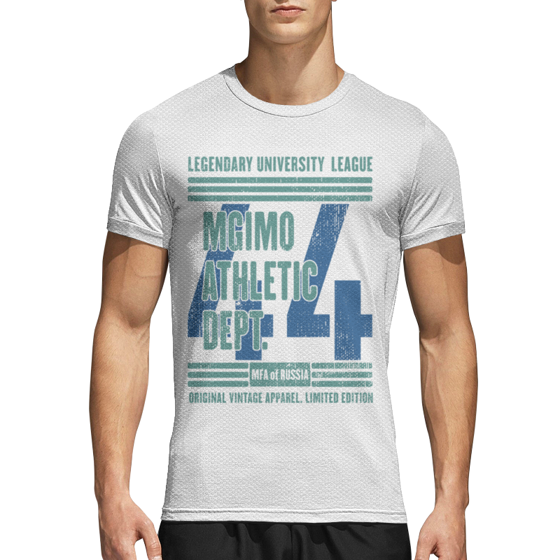 Printio Спортивная футболка 3D Мгимо атлетик