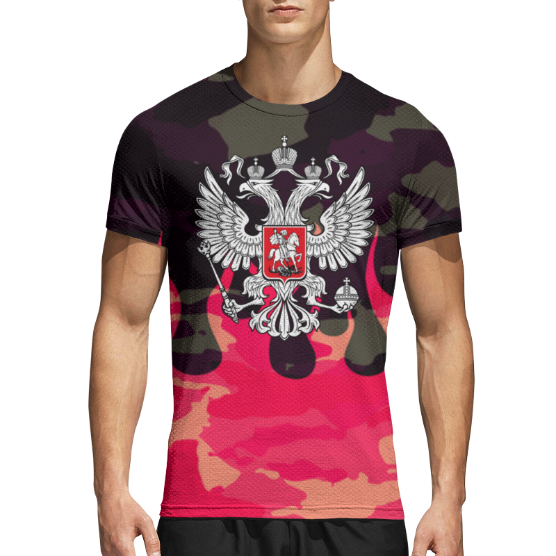 Printio Спортивная футболка 3D Россия