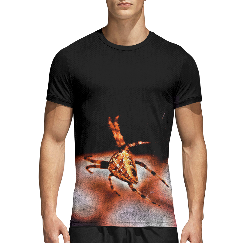 Printio Спортивная футболка 3D Паучек printio спортивная футболка 3d ракушки