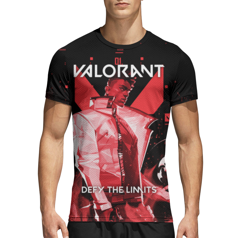 Printio Спортивная футболка 3D Valorant phoenix