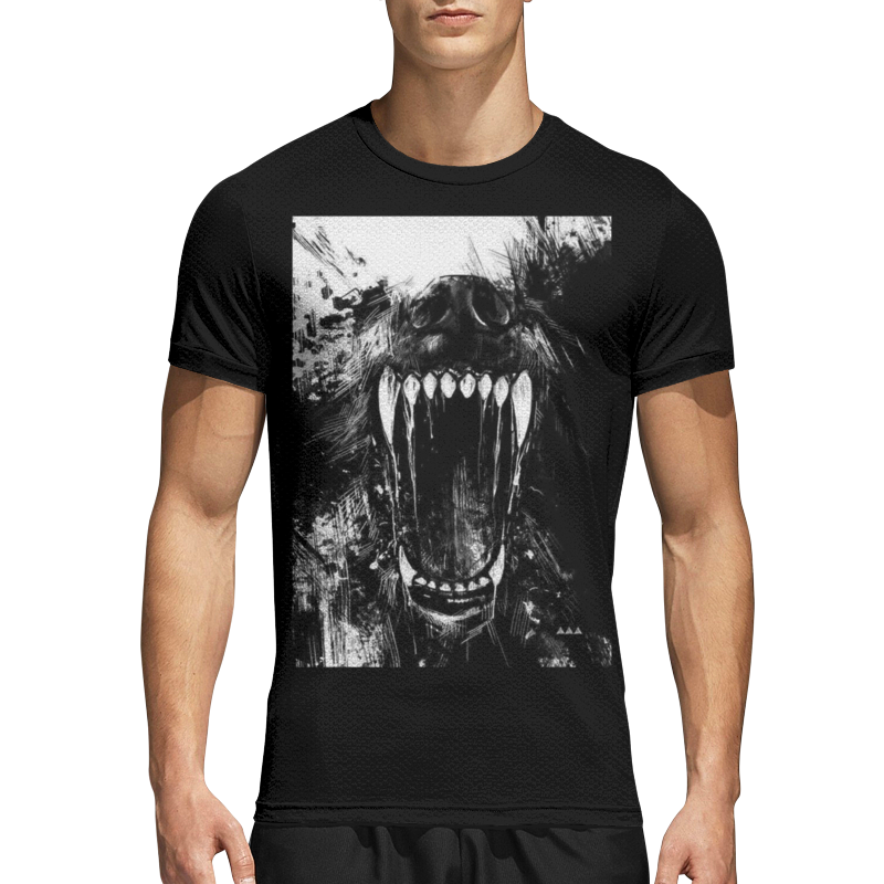 Printio Спортивная футболка 3D волк printio рюкзак 3d волк