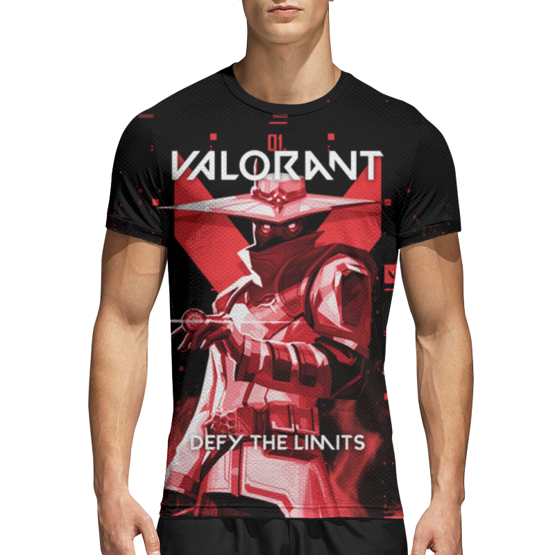 Printio Спортивная футболка 3D Valorant cypher