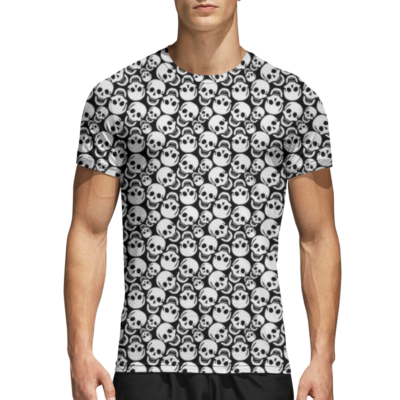 Printio Спортивная футболка 3D Черепа printio спортивная футболка 3d черепа