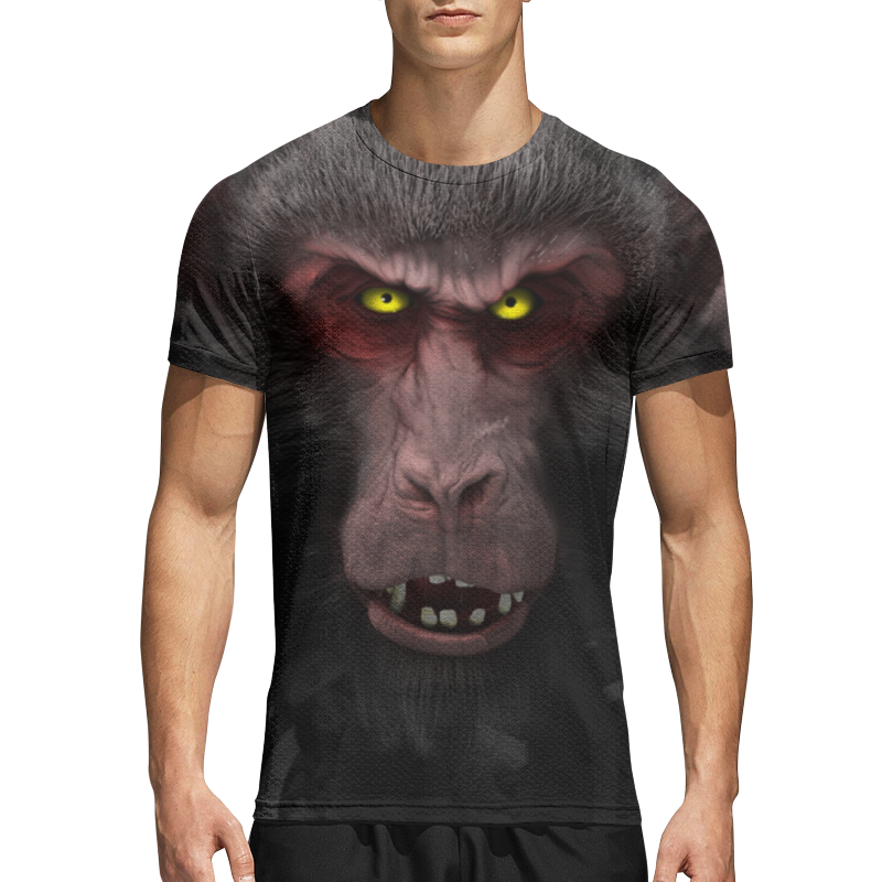 Printio Спортивная футболка 3D Царь обезьян