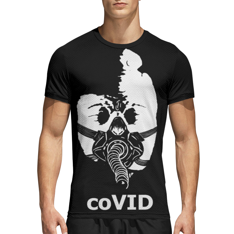 Printio Спортивная футболка 3D Covid printio спортивная футболка 3d covid