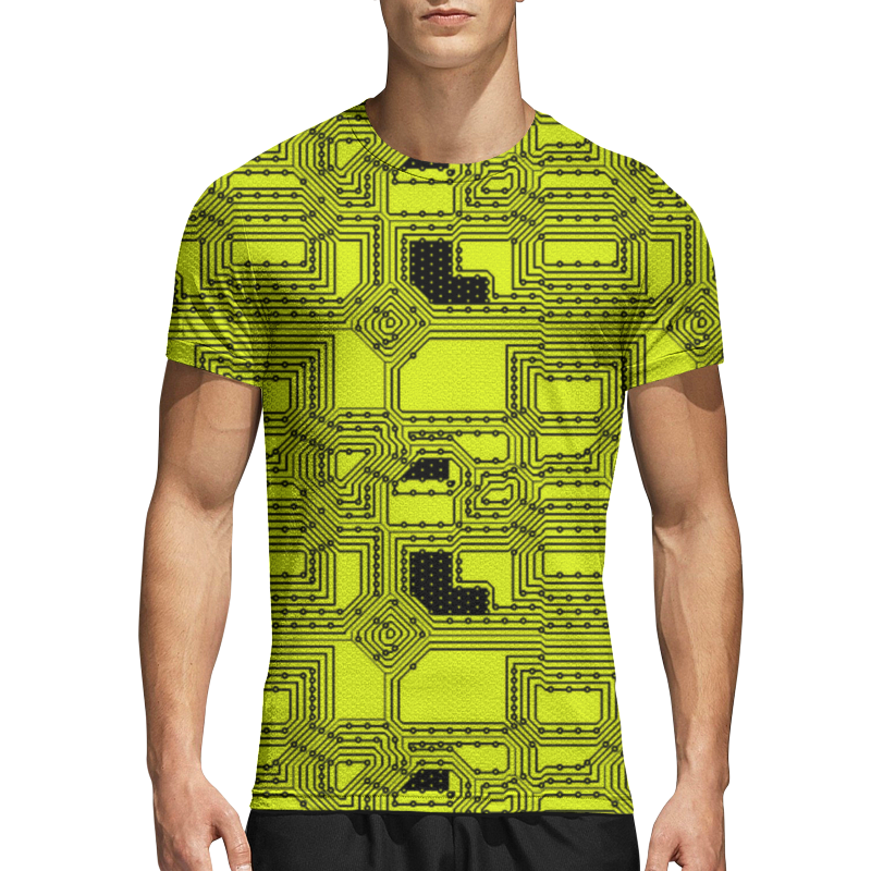 Printio Спортивная футболка 3D Схема