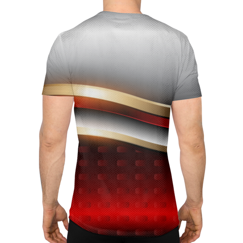 Заказать спортивные футболки в Москве. Спортивная футболка 3D Сделан в СССР от ZVER  - готовые дизайны и нанесение принтов.