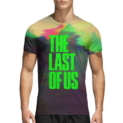 Заказать спортивные футболки в Москве. Спортивная футболка 3D The Last of Us от THE_NISE  - готовые дизайны и нанесение принтов.