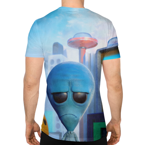 Заказать спортивные футболки в Москве. Спортивная футболка 3D Инопланетянин от Дана Столыпина - готовые дизайны и нанесение принтов.