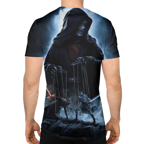 Заказать спортивные футболки в Москве. Спортивная футболка 3D Palpatine Darth Sidious от Дана Столыпина - готовые дизайны и нанесение принтов.