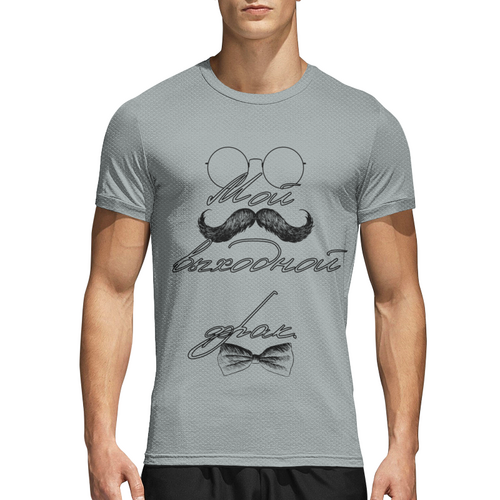 Заказать спортивные футболки в Москве. Спортивная футболка 3D Фрак. от Eva De Peron.  - готовые дизайны и нанесение принтов.
