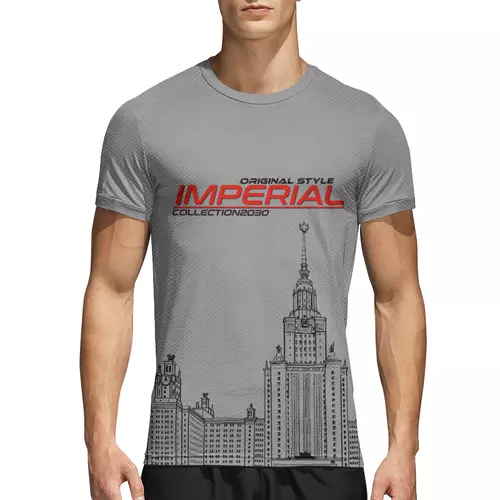 Заказать спортивные футболки в Москве. Спортивная футболка 3D Коллекция imperial sport от inna144144@mail.ru - готовые дизайны и нанесение принтов.