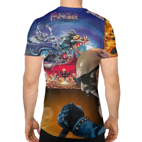 Заказать спортивные футболки в Москве. Спортивная футболка 3D Judas Priest Art от Aleksey Rovensky - готовые дизайны и нанесение принтов.