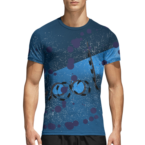 Заказать спортивные футболки в Москве. Спортивная футболка 3D Coolsport. от OlgaHildagard.   - готовые дизайны и нанесение принтов.