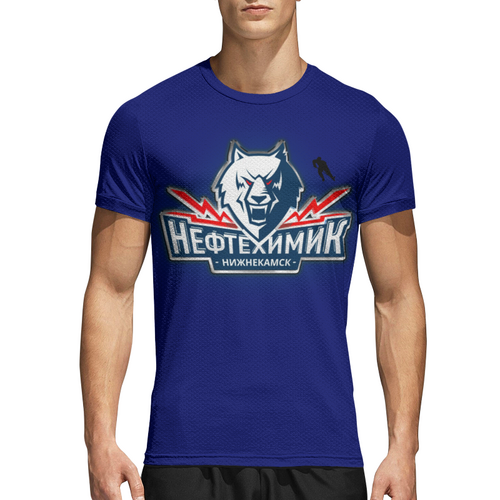 Заказать спортивные футболки в Москве. Спортивная футболка 3D Нефтехимик от northstarshop@mail.ru - готовые дизайны и нанесение принтов.