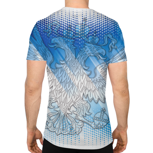 Заказать спортивные футболки в Москве. Спортивная футболка 3D Я люблю Россию. от Zorgo-Art  - готовые дизайны и нанесение принтов.