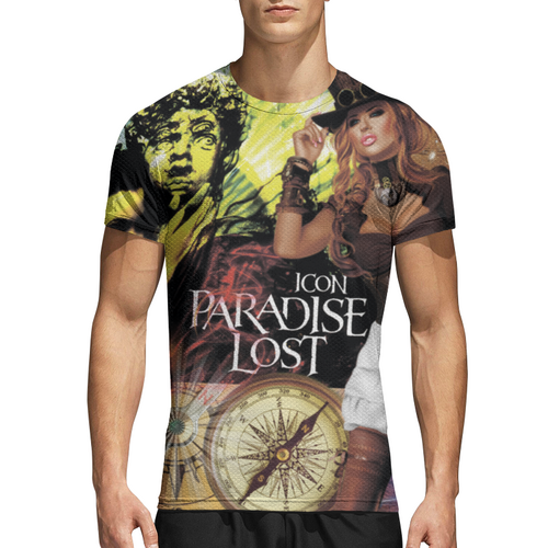 Заказать спортивные футболки в Москве. Спортивная футболка 3D Paradise Lost Art от Aleksey Rovensky - готовые дизайны и нанесение принтов.