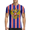 Заказать спортивные футболки в Москве. Спортивная футболка 3D Russia от THE_NISE  - готовые дизайны и нанесение принтов.