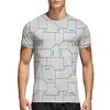 Заказать спортивные футболки в Москве. Спортивная футболка 3D Супер броня от bd-art  - готовые дизайны и нанесение принтов.