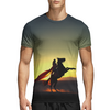 Заказать спортивные футболки в Москве. Спортивная футболка 3D На коне от Оксана Музыка - готовые дизайны и нанесение принтов.