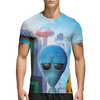 Заказать спортивные футболки в Москве. Спортивная футболка 3D Инопланетянин от Дана Столыпина - готовые дизайны и нанесение принтов.