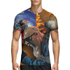 Заказать спортивные футболки в Москве. Спортивная футболка 3D Judas Priest Art от Aleksey Rovensky - готовые дизайны и нанесение принтов.