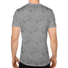 Заказать спортивные футболки в Москве. Спортивная футболка 3D Черный слон от Vadim Koval - готовые дизайны и нанесение принтов.