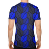 Заказать спортивные футболки в Москве. Спортивная футболка 3D Rumpled Blue от Soluvel  - готовые дизайны и нанесение принтов.