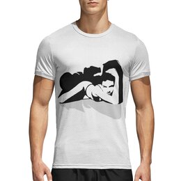 Заказать спортивные футболки в Москве. Спортивная футболка 3D Серия: Amorous glance от Andriy Agarkov - готовые дизайны и нанесение принтов.