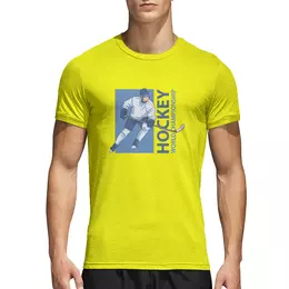 Заказать спортивные футболки в Москве. Спортивная футболка 3D "ХОККЕЙ" от cooldesign  - готовые дизайны и нанесение принтов.