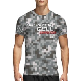 Заказать спортивные футболки в Москве. Спортивная футболка 3D Splinter Cell от THE_NISE  - готовые дизайны и нанесение принтов.