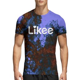 Заказать спортивные футболки в Москве. Спортивная футболка 3D Likee от THE_NISE  - готовые дизайны и нанесение принтов.