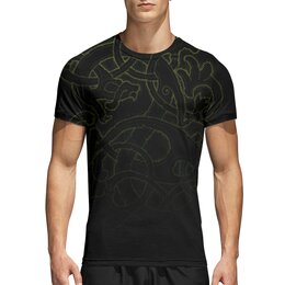 Заказать спортивные футболки в Москве. Спортивная футболка 3D Кельт от Алексс Неро - готовые дизайны и нанесение принтов.