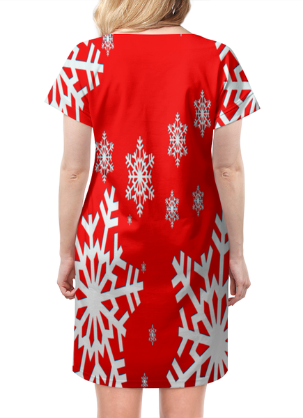 Заказать платье в Москве. Платье летнее Снежный узор от THE_NISE  - готовые дизайны и нанесение принтов.