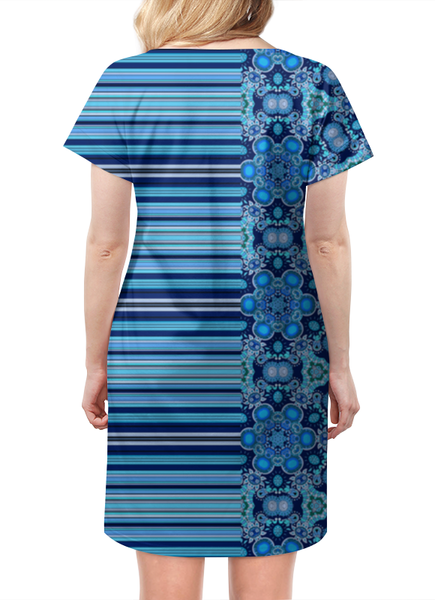 Заказать платье в Москве. Платье летнее Бохо шик паттерн. Этника (1) от eszadesign - готовые дизайны и нанесение принтов.
