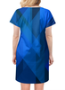 Заказать платье в Москве. Платье летнее Абстрактный синий от THE_NISE  - готовые дизайны и нанесение принтов.