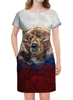 Заказать платье в Москве. Платье летнее Русский Медведь от tutik_mutik@mail.ru - готовые дизайны и нанесение принтов.