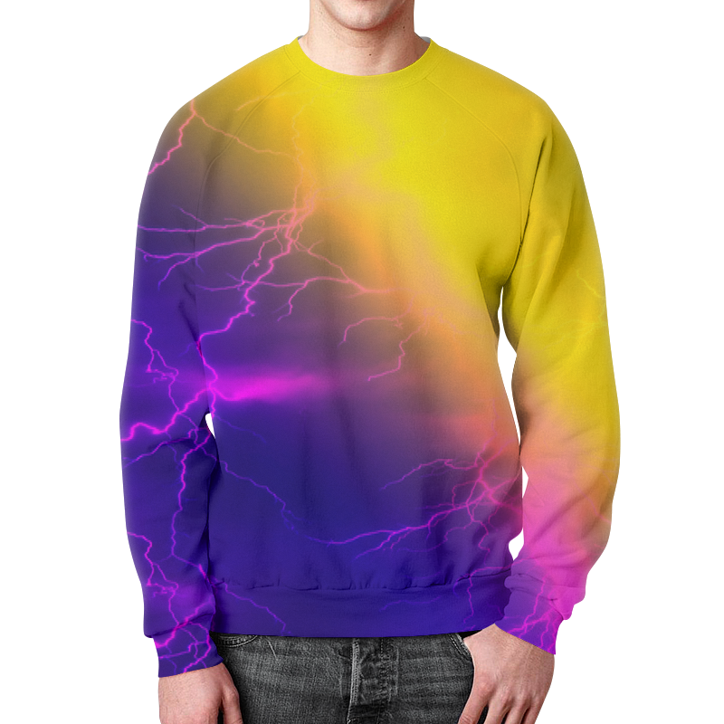 Printio Свитшот мужской с полной запечаткой Без названия