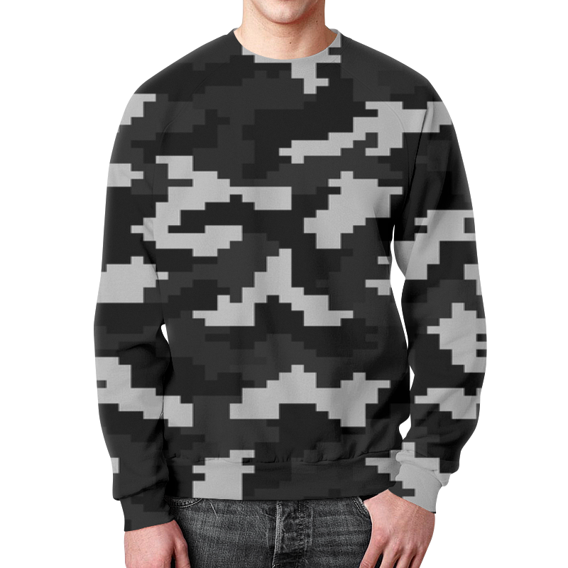 Printio Свитшот мужской с полной запечаткой Urban camouflage printio футболка с полной запечаткой женская urban camouflage