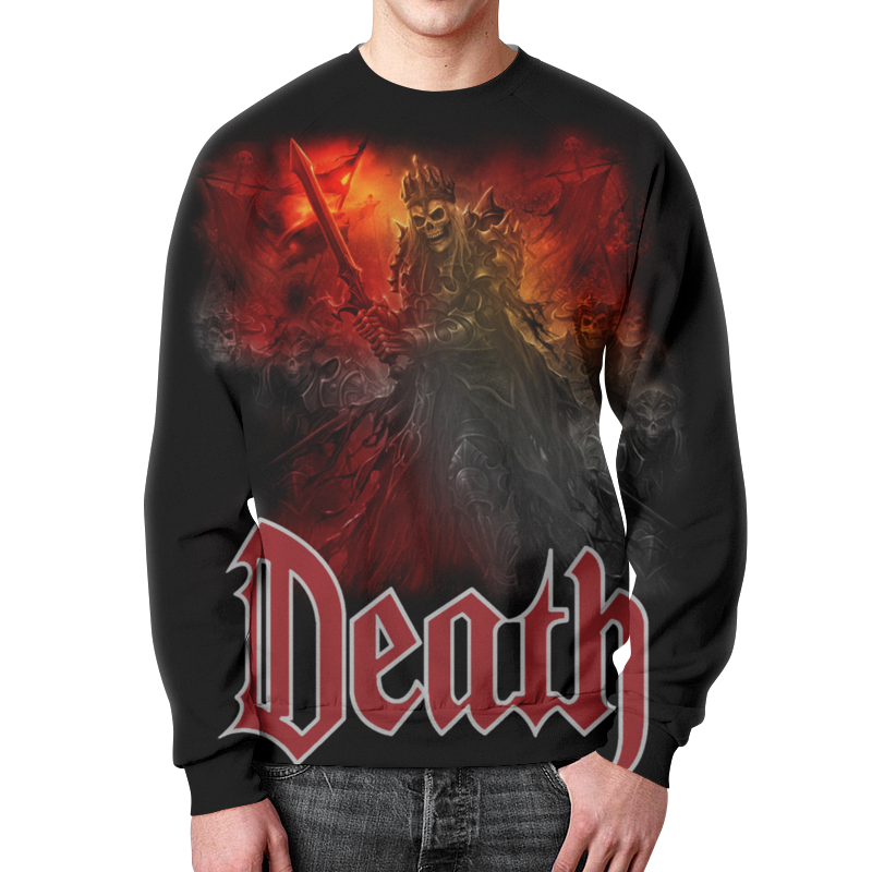 Printio Свитшот мужской с полной запечаткой Death art printio футболка с полной запечаткой мужская death art