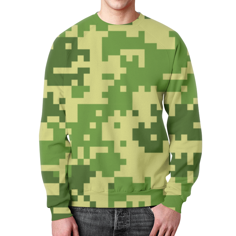 Printio Свитшот мужской с полной запечаткой Камуфляж