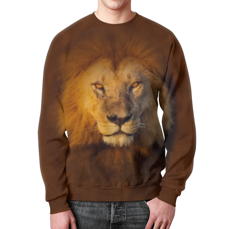 Printio Свитшот мужской с полной запечаткой Лев printio свитшот мужской с полной запечаткой лев lion