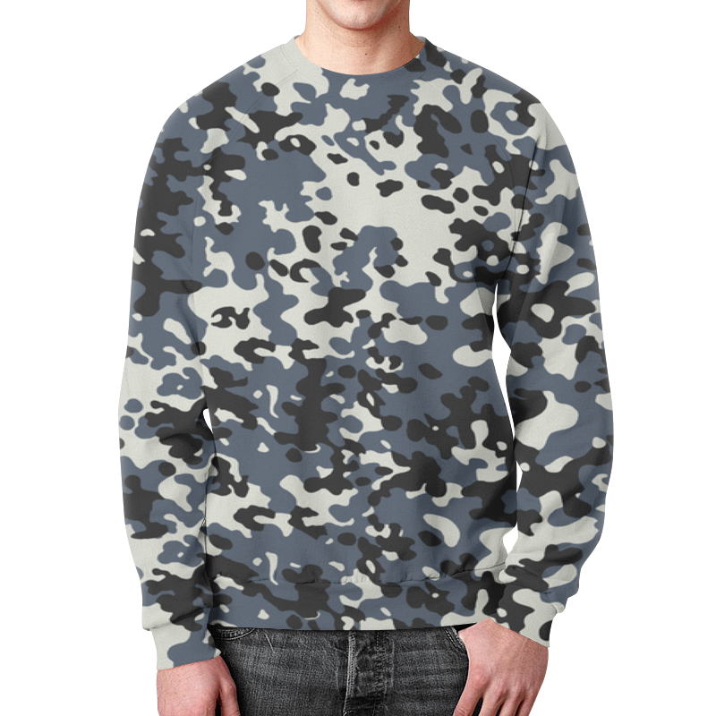 Printio Свитшот мужской с полной запечаткой Камуфляж 1